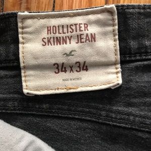 Hollister Men’s Black Skinny Jeans